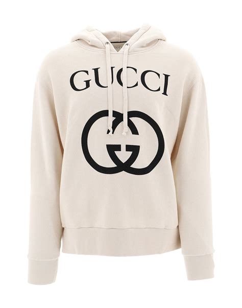 gucci hoodie weiß|Gucci hoodie for men.